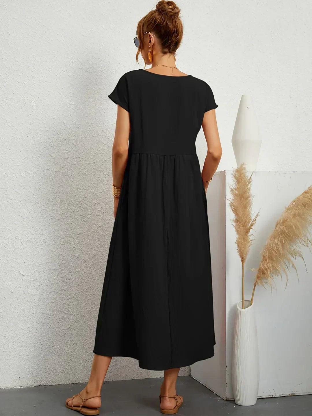 Petra | Luftiges Midikleid mit bequemer Passform