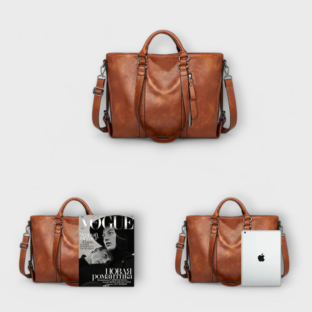 Eleanor | Große Lederhandtasche