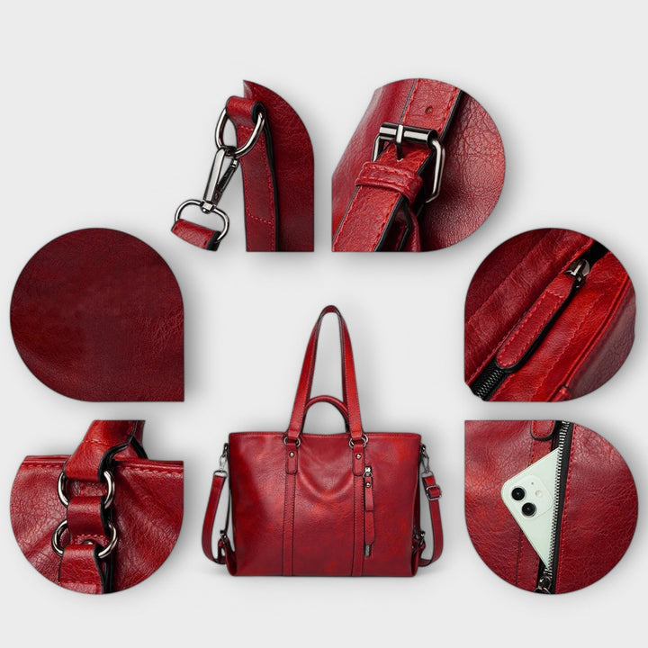 Eleanor | Große Lederhandtasche