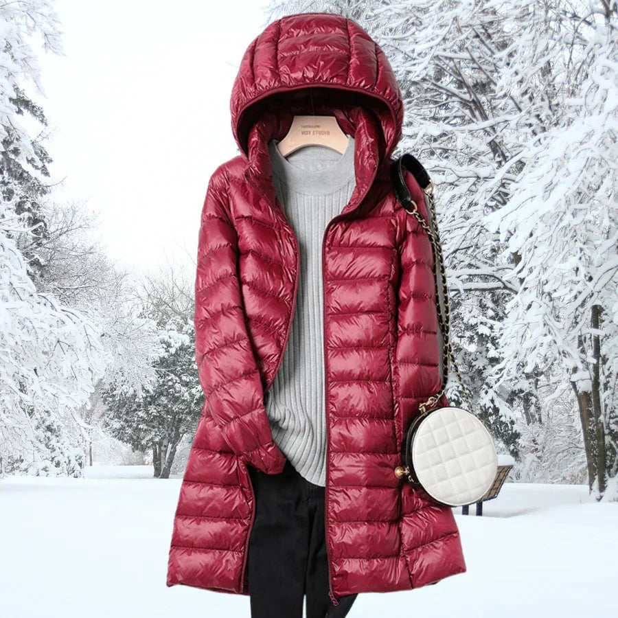 Mina | Ultraleichte Daunenwinterjacke