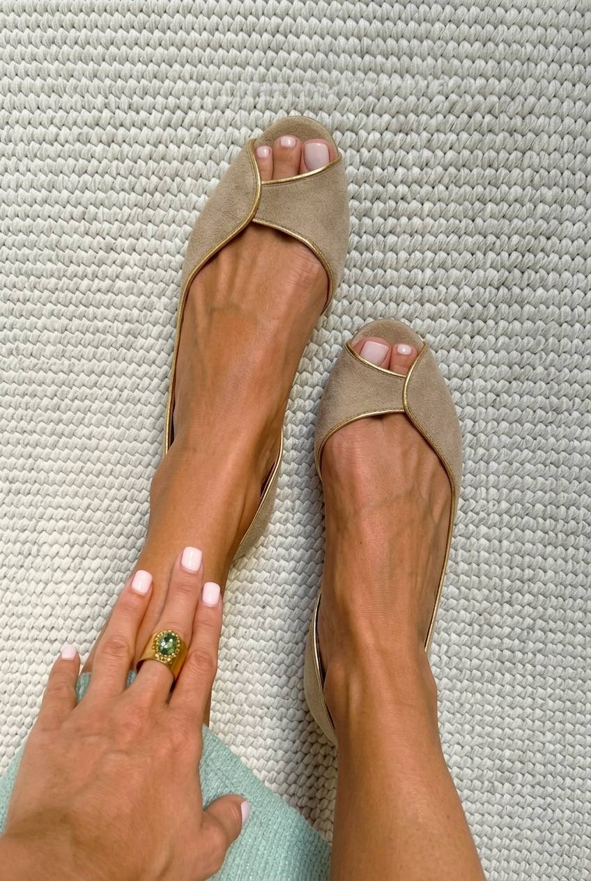 Lena | Bequeme Ballerina-Sandalen