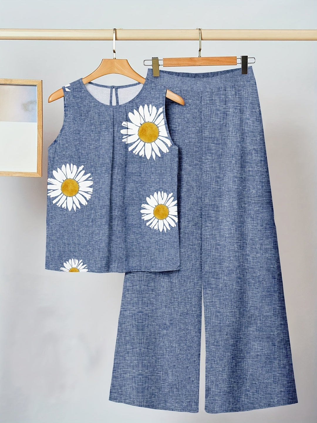 Kaitlyn | Daisy Flower Zwei-Teile Set