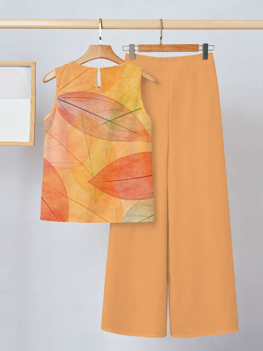 Amber | Blätterdruck Zweiteiliges Set