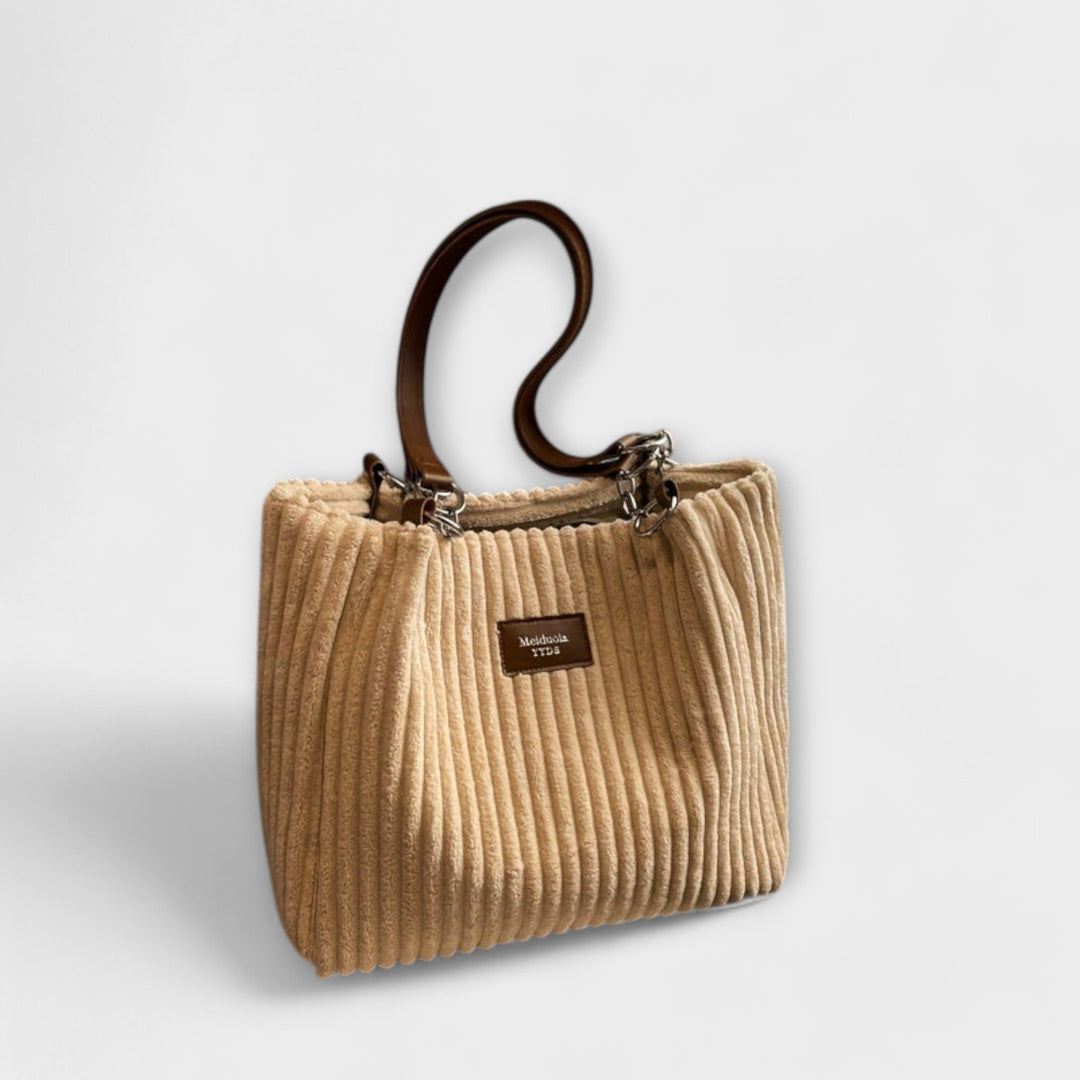 Eleanor | Weiche Kord Umhängetasche