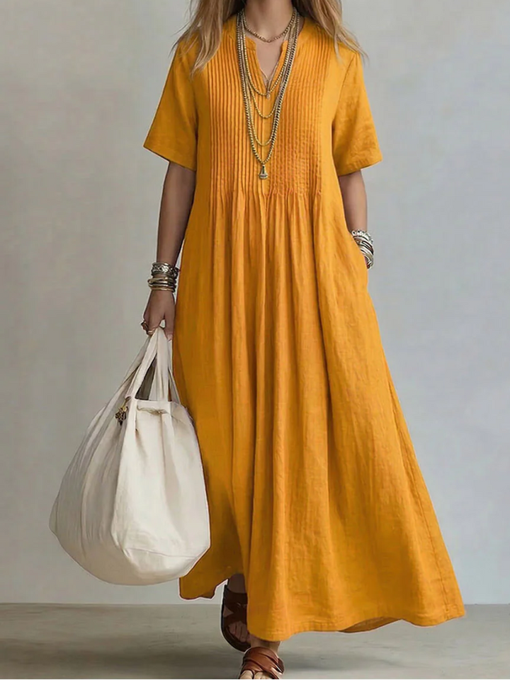 Heidi | Luftiges Maxikleid mit bequemer Passform