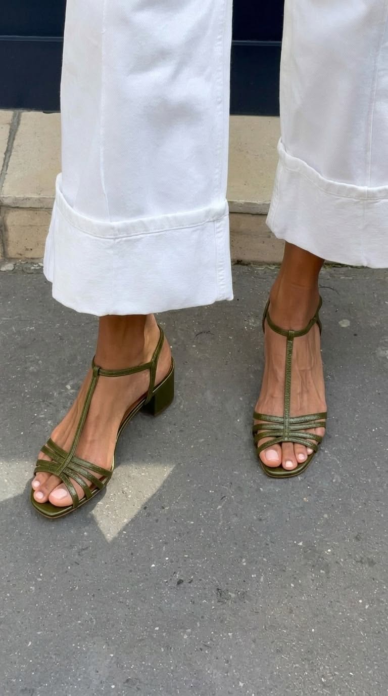Helga | Elegante Sandalen mit Blockabsatz