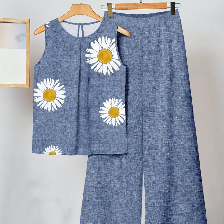 Kaitlyn | Daisy Flower Zwei-Teile Set