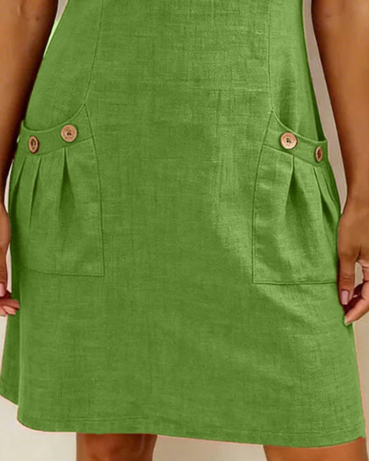 Brigitte | Bequemes Sommerkleid mit eleganter Ausstrahlung
