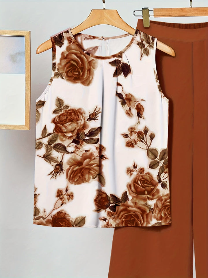 Jasmin | Vintage Braun Floral Set