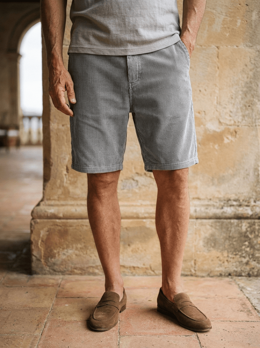 Armin | Luxuriöse Cord-Shorts für den Sommer