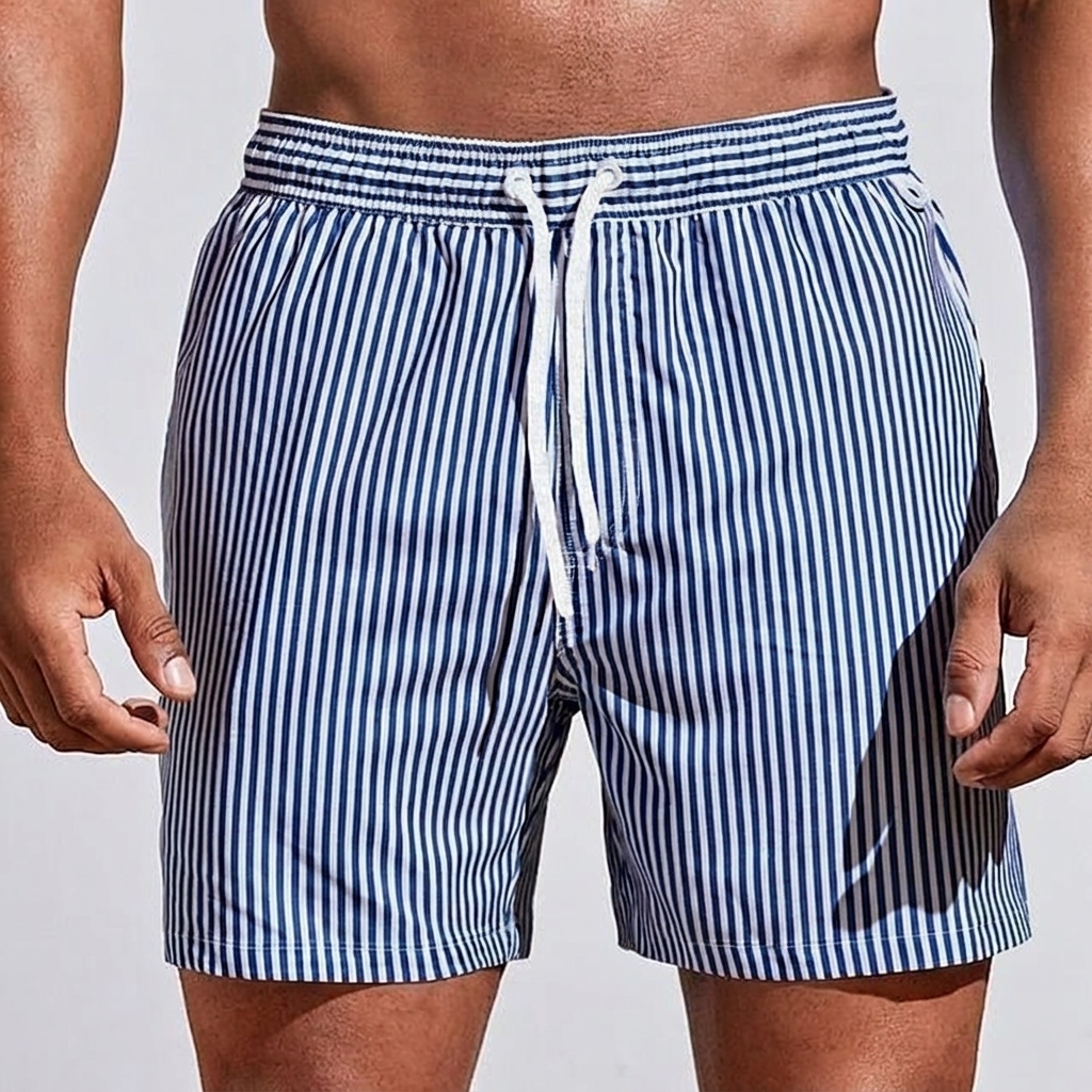 Lindenberg | Gestreifte Sommershorts