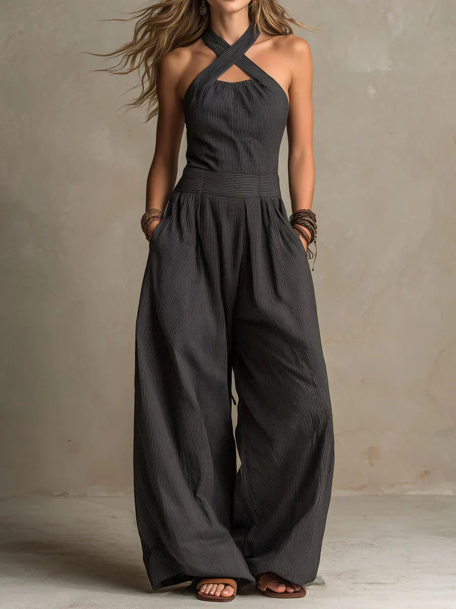 Claudia | Eleganter Jumpsuit mit locker sitzender Passform