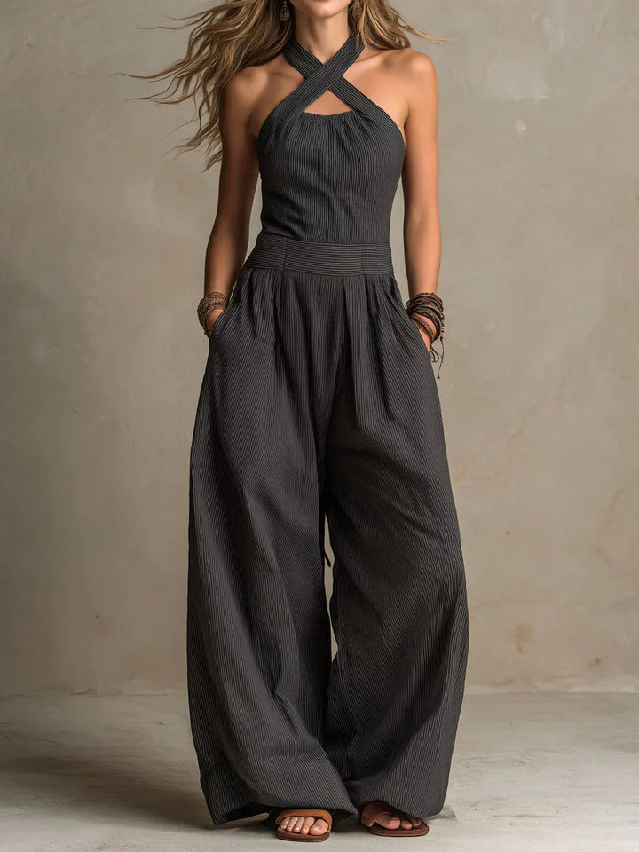 Claudia | Eleganter Jumpsuit mit locker sitzender Passform