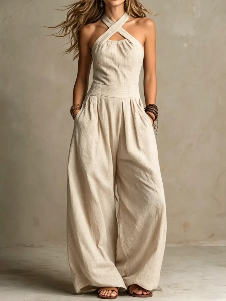 Claudia | Eleganter Jumpsuit mit locker sitzender Passform