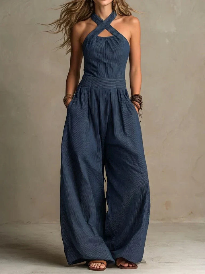 Claudia | Eleganter Jumpsuit mit locker sitzender Passform