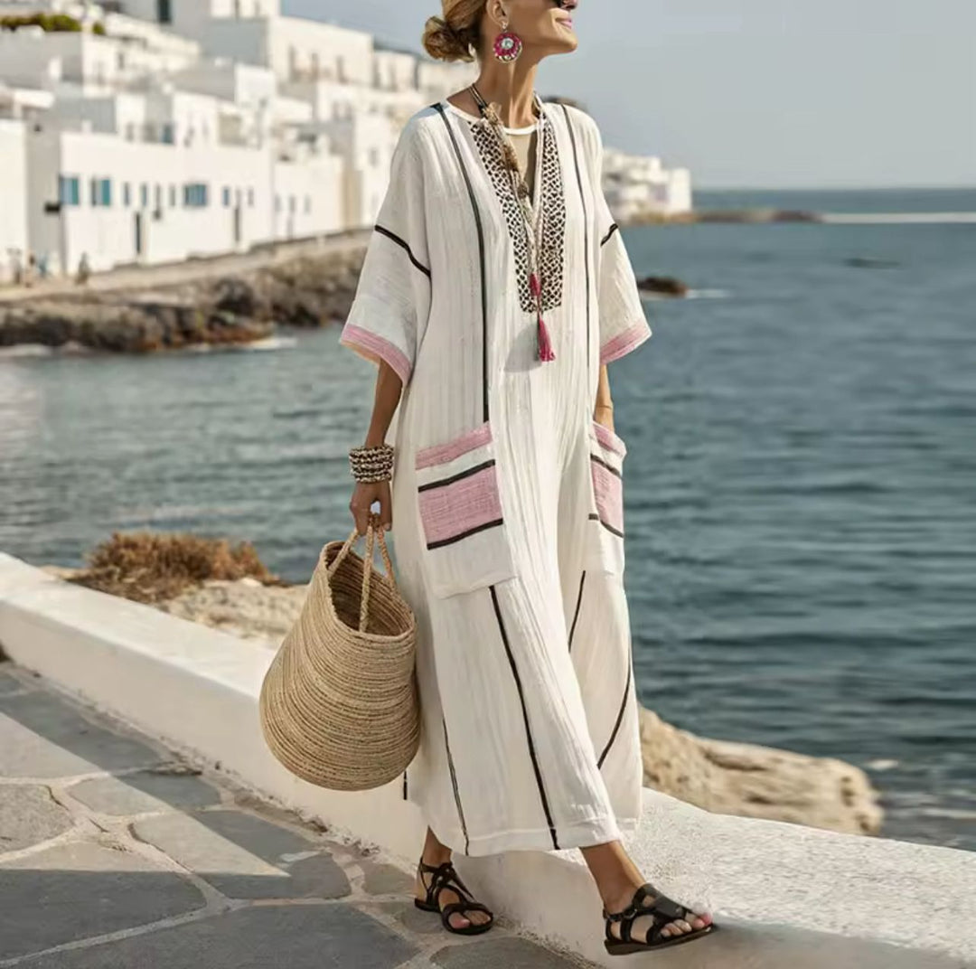 Mary | Langes Strandkleid für einen stilvollen Sommerlook