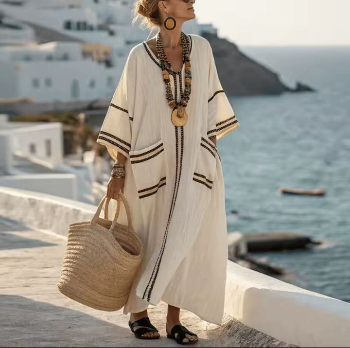 Mary | Langes Strandkleid für einen stilvollen Sommerlook